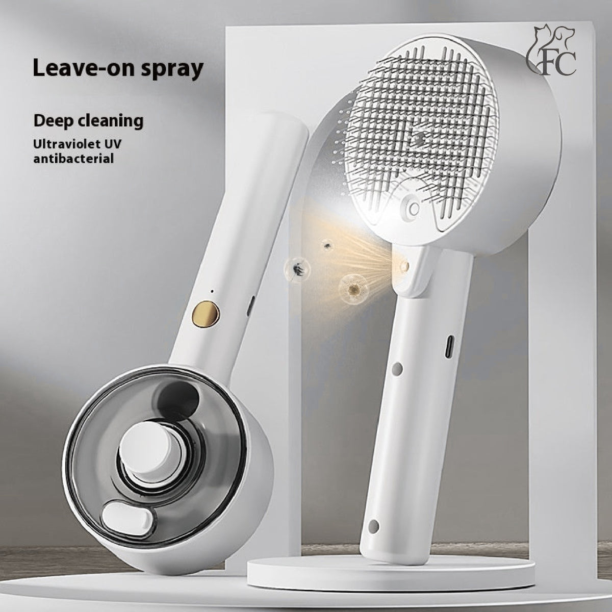 Animal Hair Remover Brush Dog And Cat Steam Brush Pet Self Cleaning Dog Brush Grooming Removes Cat Hairs Cat Dog Accessories Pet Products